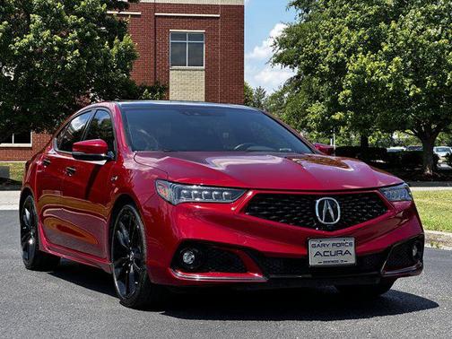 Valencia Red Pearl 2020 Acura TLX Base