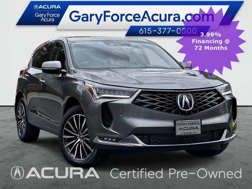 Liquid Carbon Metallic 2026 Acura RDX Advance Package