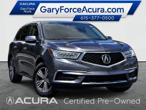 Modern Steel Metallic 2018 Acura MDX 3.5L