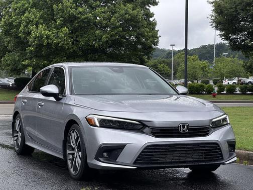 Lunar Silver Metallic 2023 Honda Civic Touring