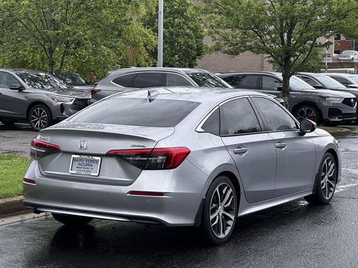 Lunar Silver Metallic 2023 Honda Civic Touring