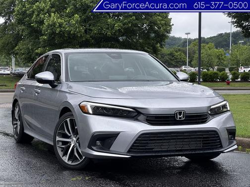 Lunar Silver Metallic 2023 Honda Civic Touring