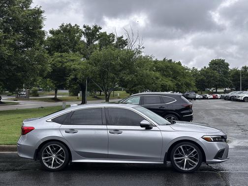 Lunar Silver Metallic 2023 Honda Civic Touring