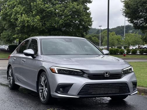 Lunar Silver Metallic 2023 Honda Civic Touring