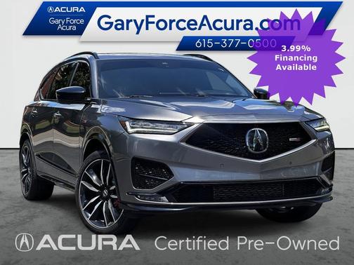 Liquid Carbon Metallic 2022 Acura MDX Type S
