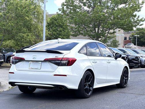 Platinum White Pearl 2024 Honda Civic Si Base