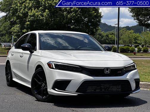 Platinum White Pearl 2024 Honda Civic Si Base