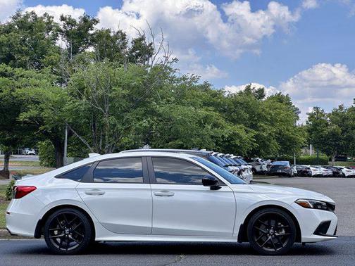 Platinum White Pearl 2024 Honda Civic Si Base