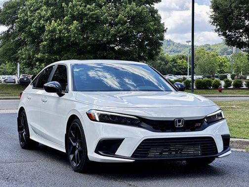 Platinum White Pearl 2024 Honda Civic Si Base