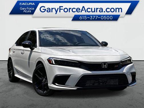 Platinum White Pearl 2024 Honda Civic Si Base