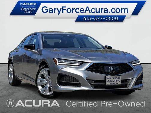 Lunar Silver Metallic 2023 Acura TLX Technology