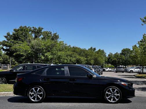 Crystal Black Pearl 2026 Honda Civic Hybrid Sport Touring