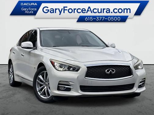 Moonlight White 2015 INFINITI Q50 Base