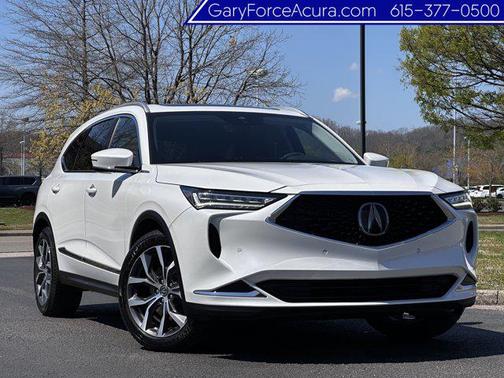 Platinum White Pearl 2022 Acura MDX Technology Package