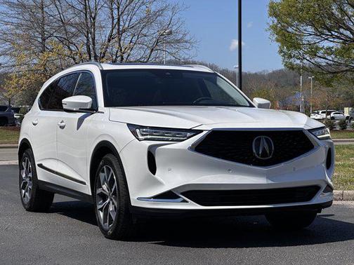 Platinum White Pearl 2022 Acura MDX Technology Package