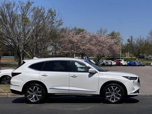 Platinum White Pearl 2022 Acura MDX Technology Package