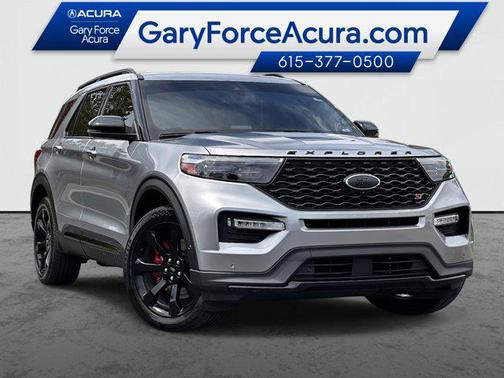 Iconic Silver Metallic 2021 Ford Explorer ST