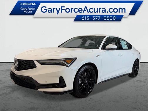 Platinum White Pearl 2026 Acura Integra FWD A-Spec with Technology