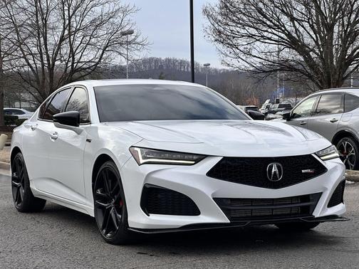 Platinum White Pearl 2024 Acura TLX Type S