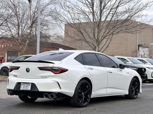Platinum White Pearl 2024 Acura TLX Type S