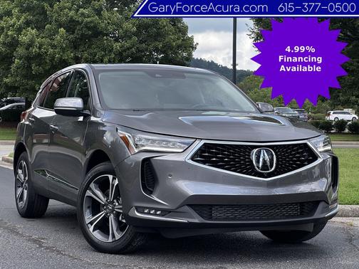 Liquid Carbon Metallic 2023 Acura RDX Advance Package