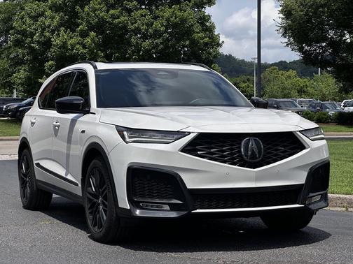 Platinum White Pearl 2025 Acura MDX A-SPEC Advance Package