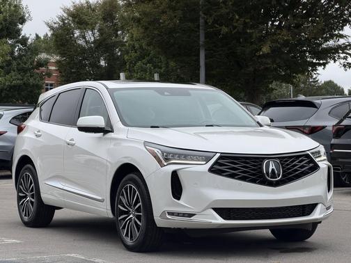 White 2025 Acura RDX Advance Package