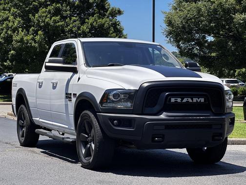 Bright White Clearcoat 2019 RAM 1500 Classic Warlock Quad Cab 4x4 6'4' Box
