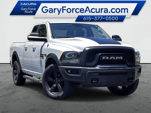 Bright White Clearcoat 2019 RAM 1500 Classic Warlock Quad Cab 4x4 6'4' Box