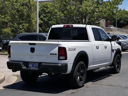 Bright White Clearcoat 2019 RAM 1500 Classic Warlock Quad Cab 4x4 6'4' Box