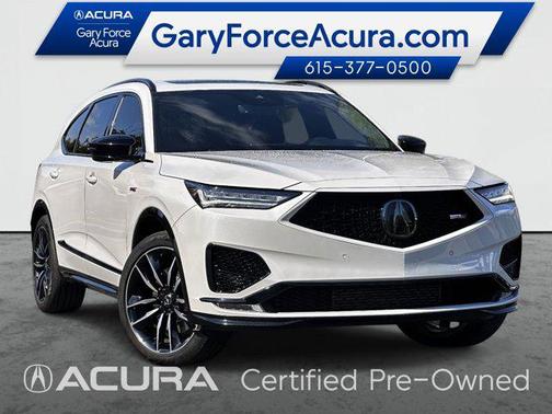 Platinum White Pearl 2024 Acura MDX Type S Advance Package