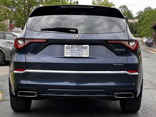 Canyon River Blue Metallic 2025 Acura MDX Advance Package