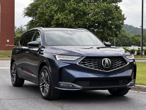 Canyon River Blue Metallic 2025 Acura MDX Advance Package