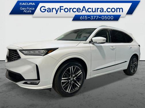 Platinum White Pearl 2026 Acura MDX Advance Package