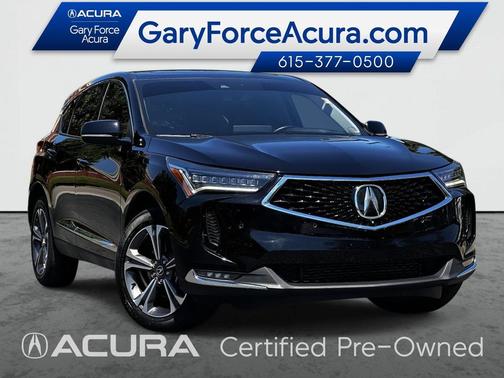 Majestic Black Pearl 2023 Acura RDX Advance Package