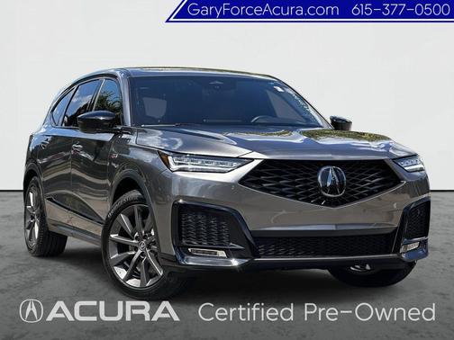 Liquid Carbon Metallic 2025 Acura MDX A-SPEC
