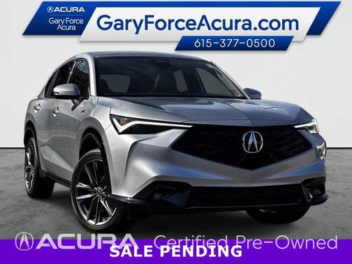 Solar Silver Metallic 2025 Acura ADX A-Spec