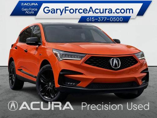 Thermal Orange Pearl 2021 Acura RDX PMC Edition