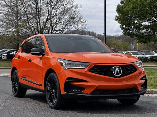 Thermal Orange Pearl 2021 Acura RDX PMC Edition