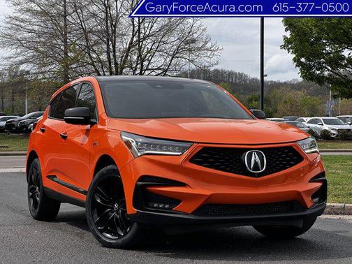 Thermal Orange Pearl 2021 Acura RDX PMC Edition
