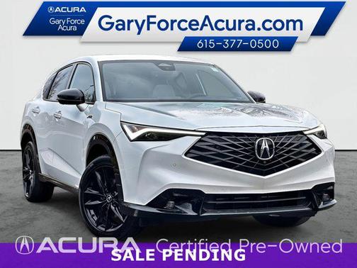 Platinum White Pearl 2025 Acura ADX A-Spec with Advance