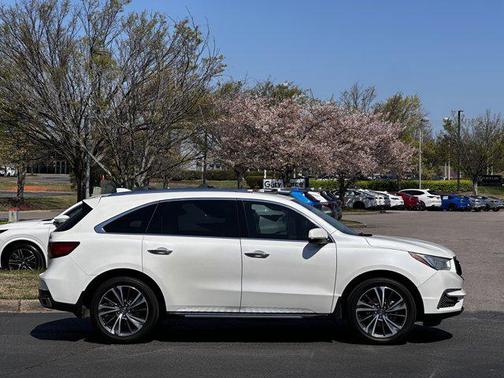 White Diamond Pearl 2019 Acura MDX 3.5L w/Technology Package