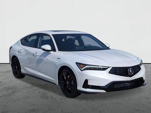 Platinum White Pearl 2026 Acura Integra FWD A-Spec with Technology
