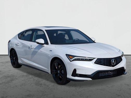 Platinum White Pearl 2026 Acura Integra FWD A-Spec with Technology