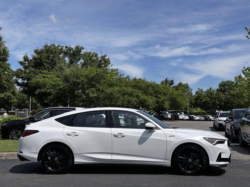 Platinum White Pearl 2026 Acura Integra FWD A-Spec