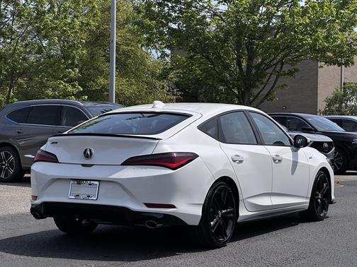 Platinum White Pearl 2026 Acura Integra FWD A-Spec