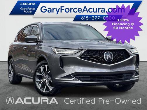 Liquid Carbon Metallic 2024 Acura MDX Technology Package
