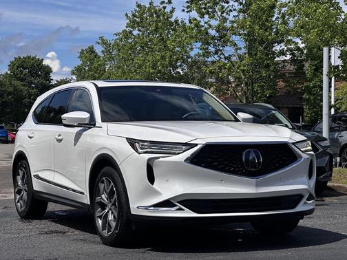 Platinum White Pearl 2023 Acura MDX Technology Package