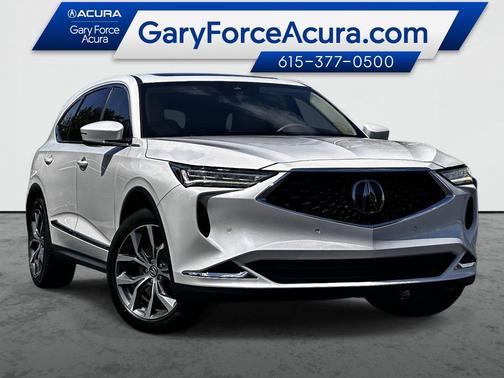 Platinum White Pearl 2023 Acura MDX Technology Package