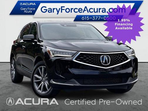Majestic Black Pearl 2023 Acura RDX Technology Package